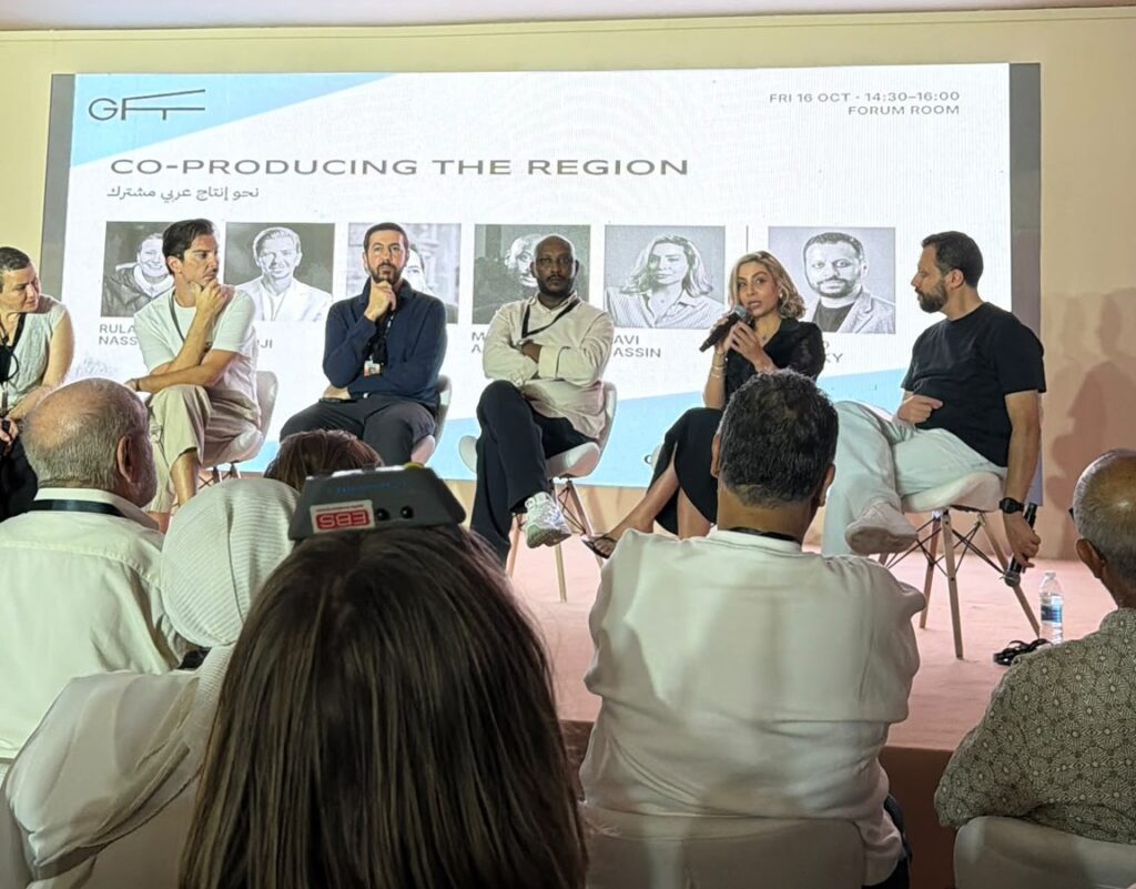 The Kurdistan Film Commission participated in a panel on regional film co-production at the El Gouna International Film Festival in Egypt