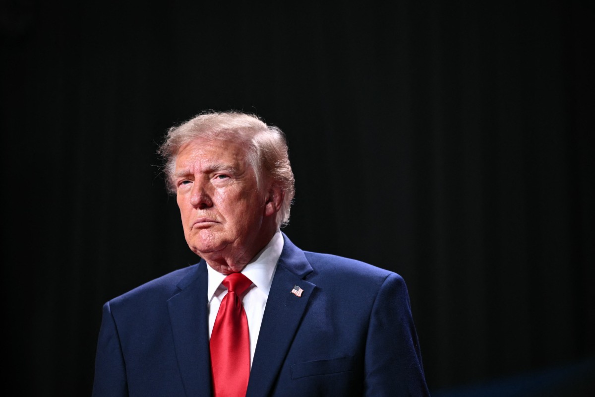 US President Donald Trump speaks at a campaign rally at the Freeman Coliseum in San Antonio, Texas, on October 7, 2026. Republican Senate candidate Ken Paxton is in a close race with Democratic candidate James Talarico for one of Texas' US Senate seats. (Photo by Mandel NGAN / AFP)