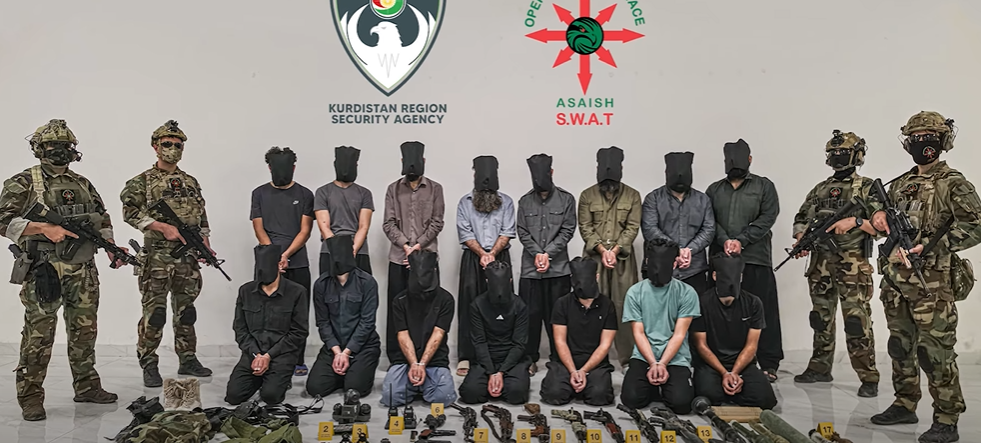 Photo: Kurdistan Region Security Agency (Asayish) 

