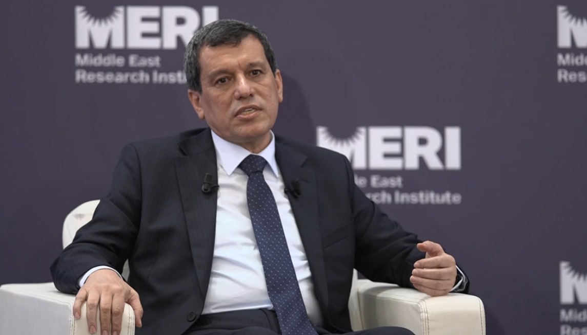 Advisor to the Syrian Presidency General Mazloum Abdi special duidng apanel in erib in 13 october 2026