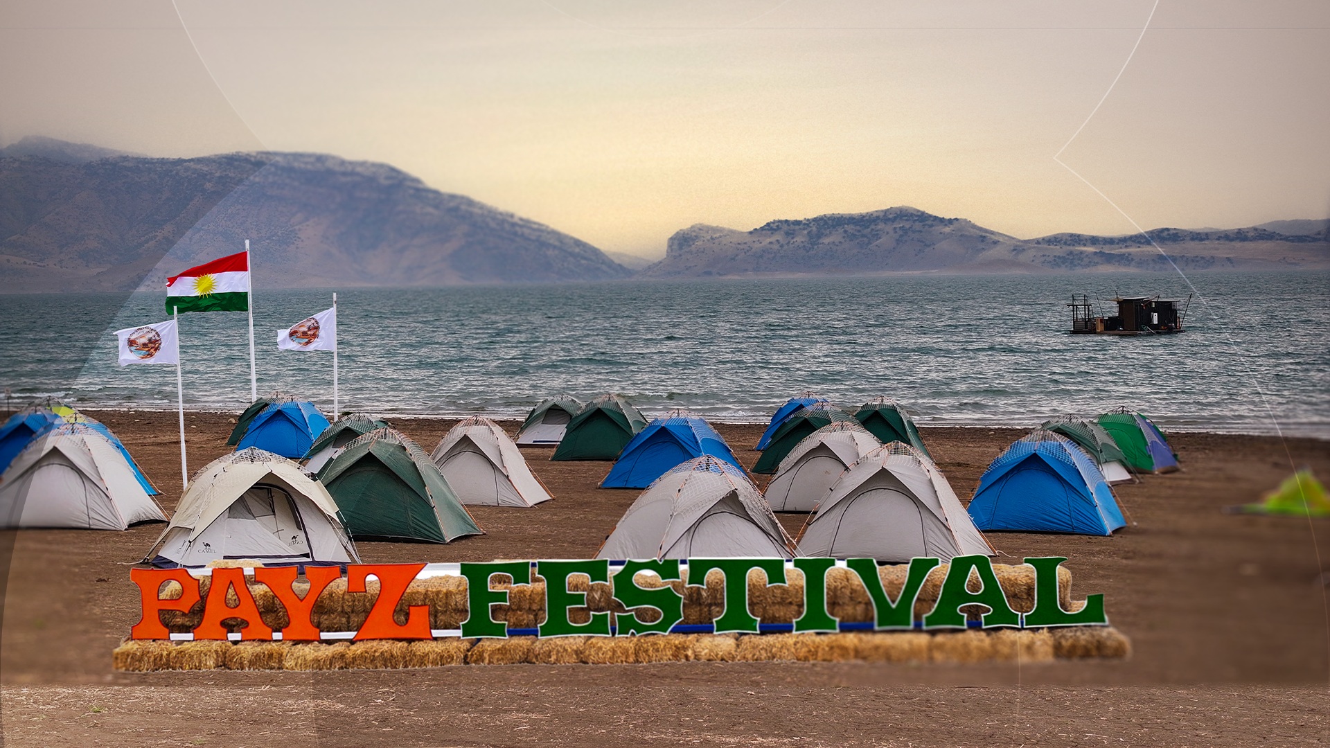 The autumn Payz Festival opened today, October 9, at Ranya Gorge, kicking off a season-long series of cultural, sports, and artistic events across the Raparin area.