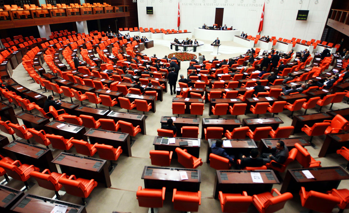 کۆبوونەوەی پەرلەمانی تورکیا 