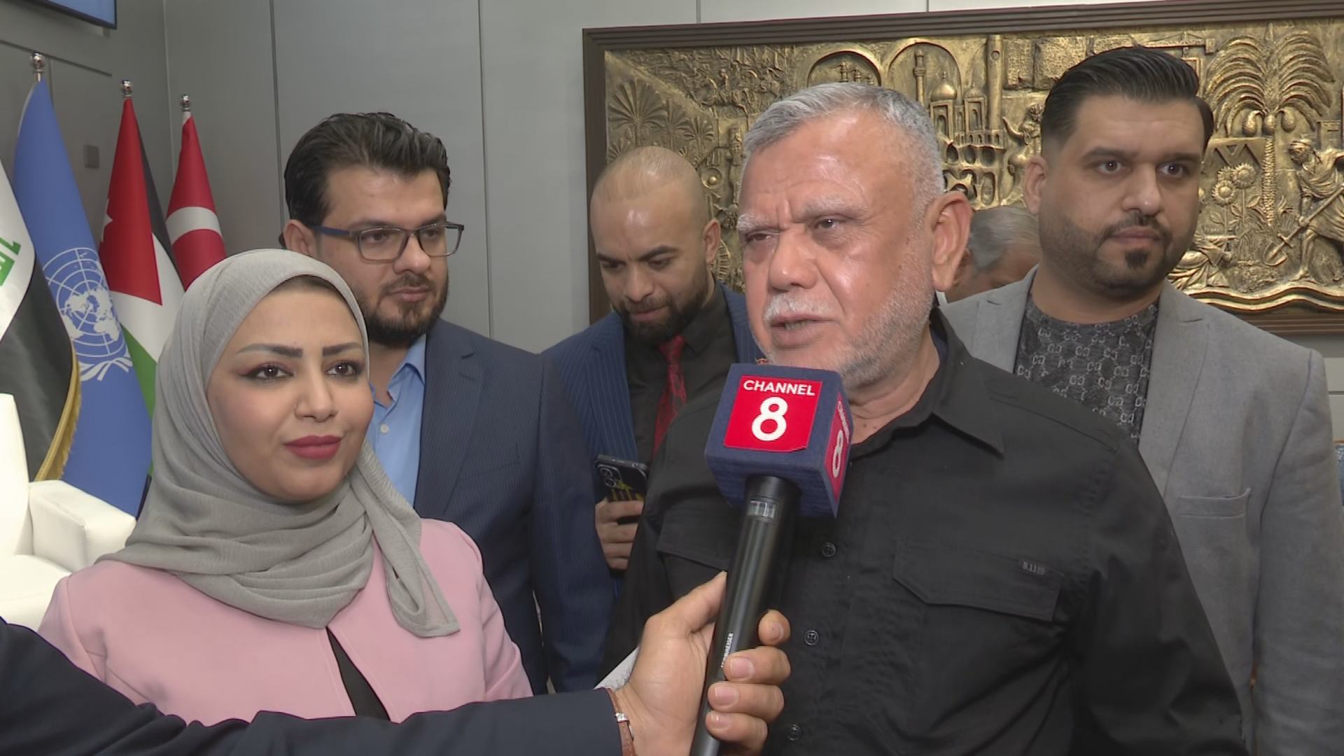 هادی عامری، سەرۆکی هاوپەیمانی فەتح.