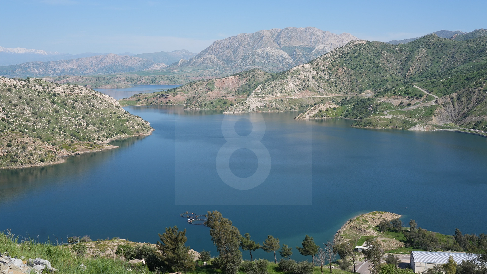 دیمەنێکی بەنداوی دەربەندیخان. فۆتۆ: حەمە سوور