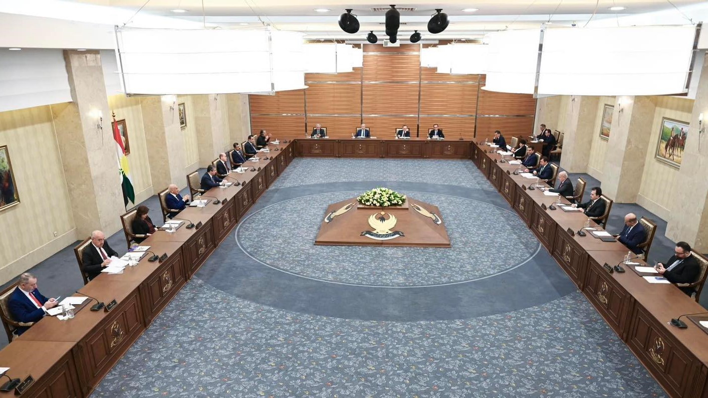 کۆبوونەوەیەکی ئەنجوومەنی وەزیرانی هەرێمی کوردستان