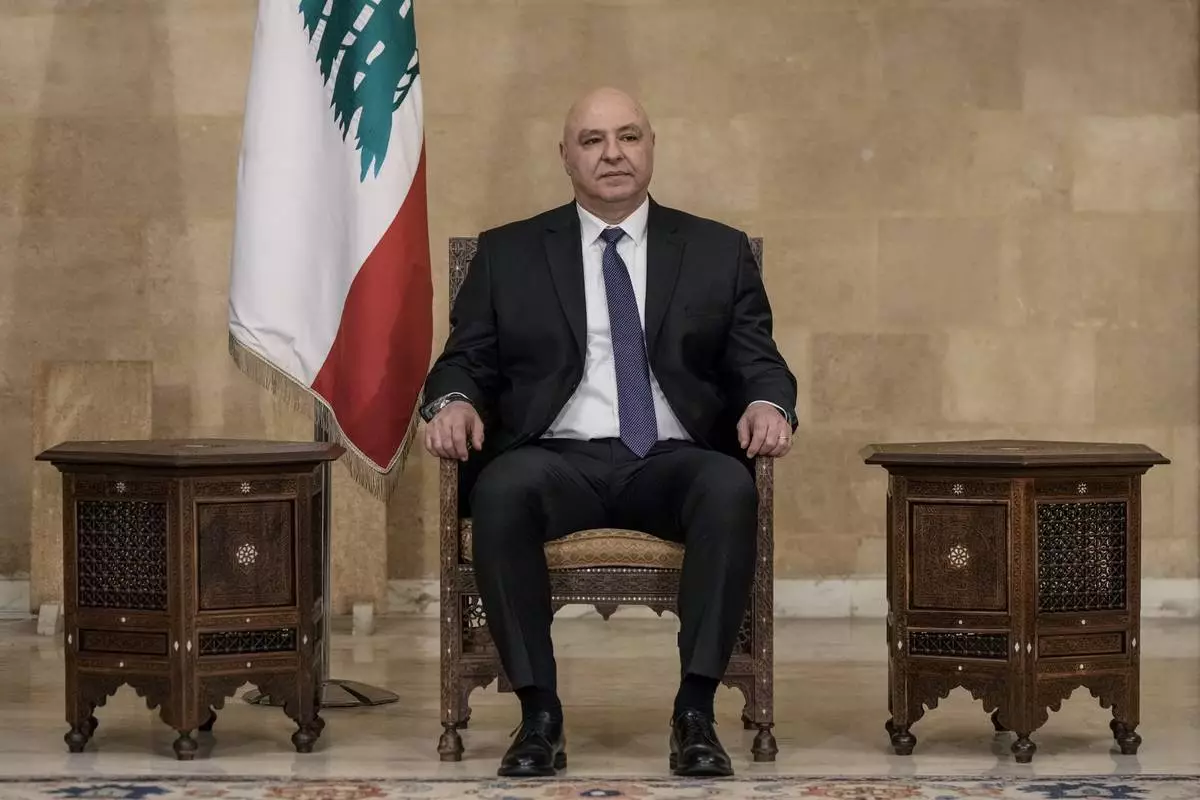 جۆزیف عەون سەرۆکی لوبنان