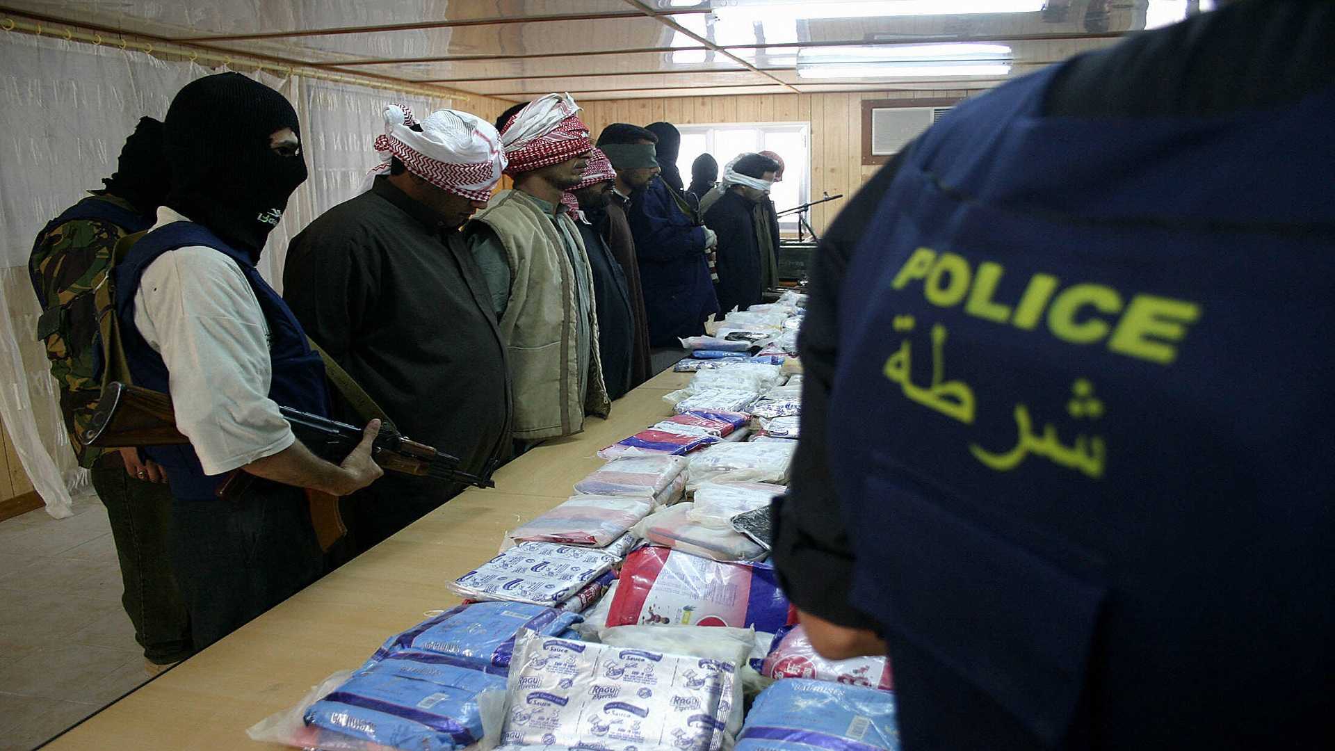 دەستگیرکردنی ژمارەیەک قاچاخچیی ماددەی هۆشبەر لە عێراق