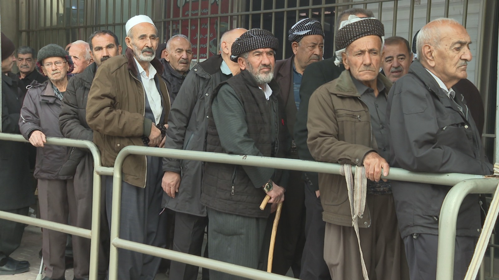 ژمارەیەک هاونیشتمانیی خانەنشین لە سلێمانی