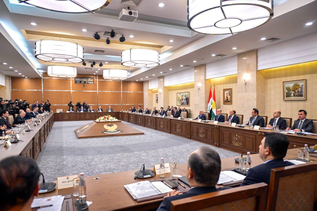 کۆبوونەوەیەکی ئەنجوومەنی وەزیرانی هەرێمی کوردستان
