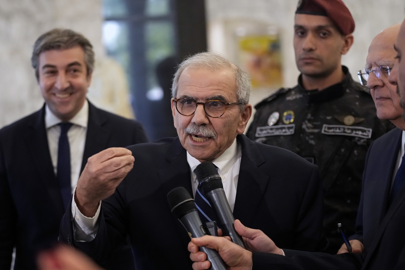 نەواف سەلام سەرۆکوەزیرانی لوبنان فۆتۆ: AP