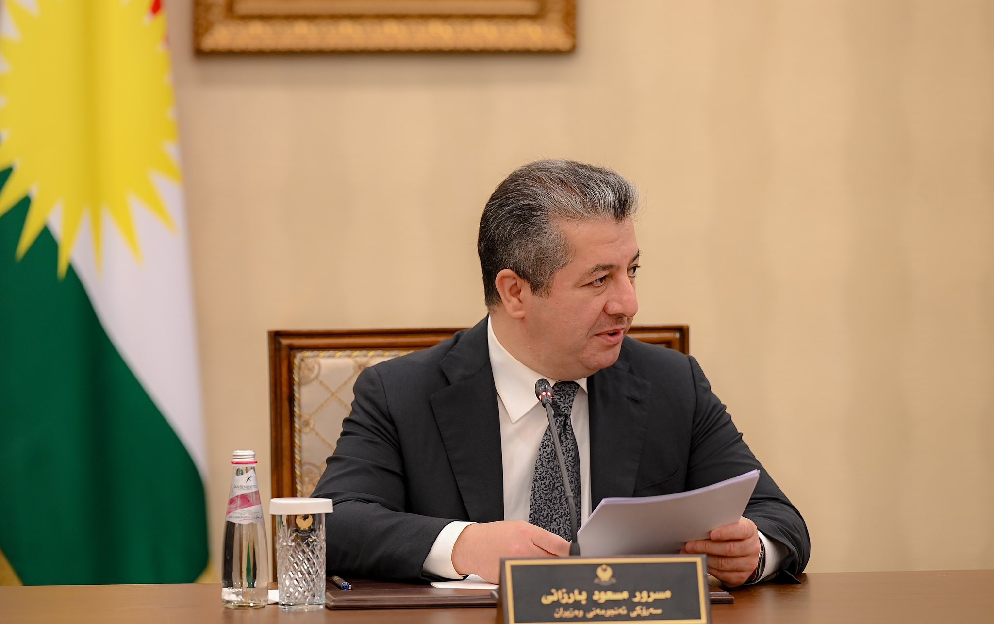 مەسرور بارزانی سەرۆکوەزیرانی هەرێمی کوردستان