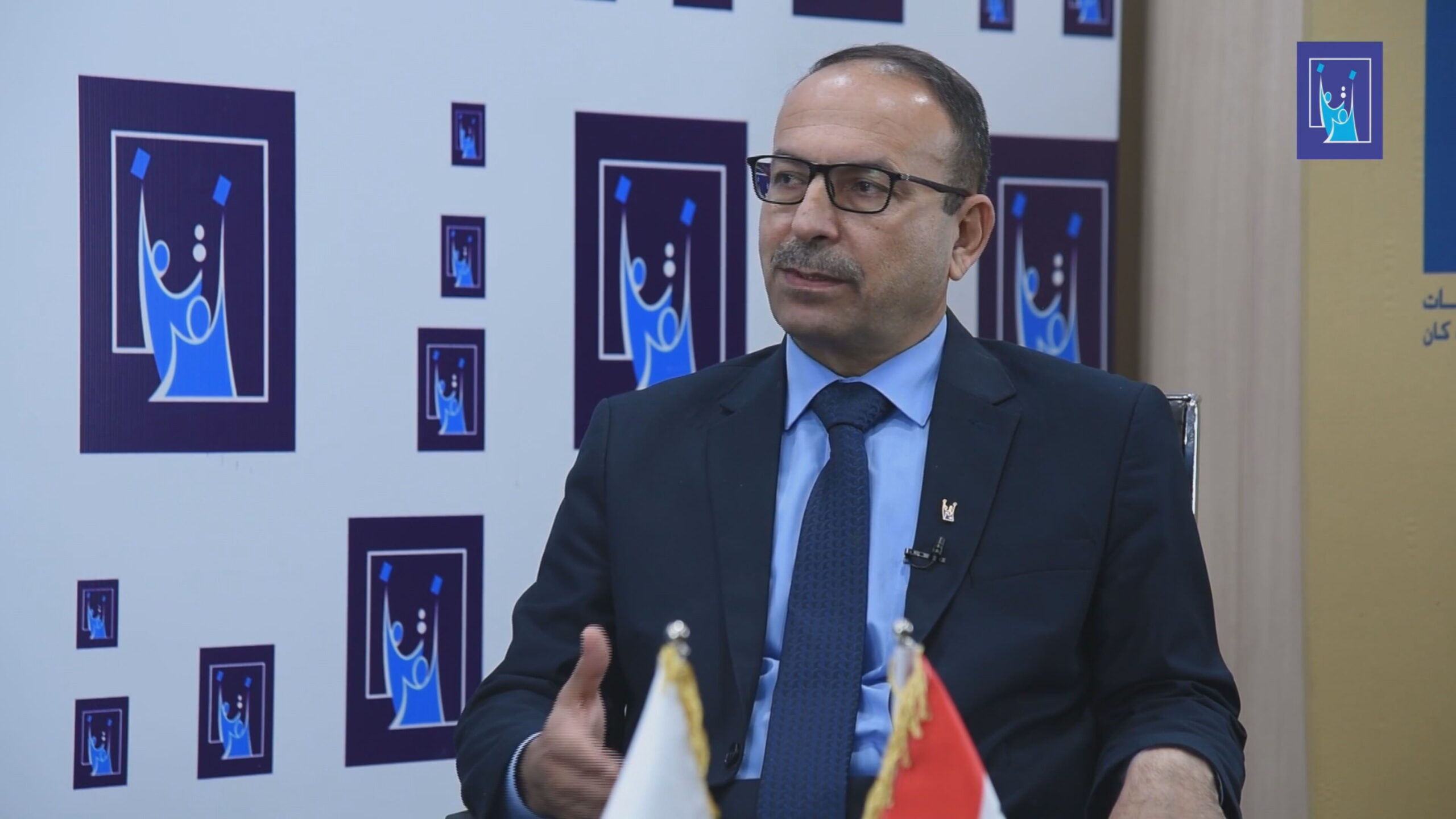 عیماد جەمیل، بەرپرسی تیمی راگەیاندنی کۆمیسیۆنی باڵای هەڵبژاردنەکانی عێراق