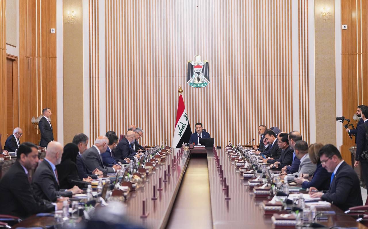 کۆبوونەوەی ئەمڕۆی ئەنجوومەنی وەزیرانی عێراق