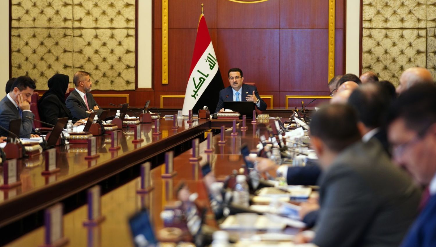 کۆبوونەوەی ئەنجومەنی وەزیرانی عێراق