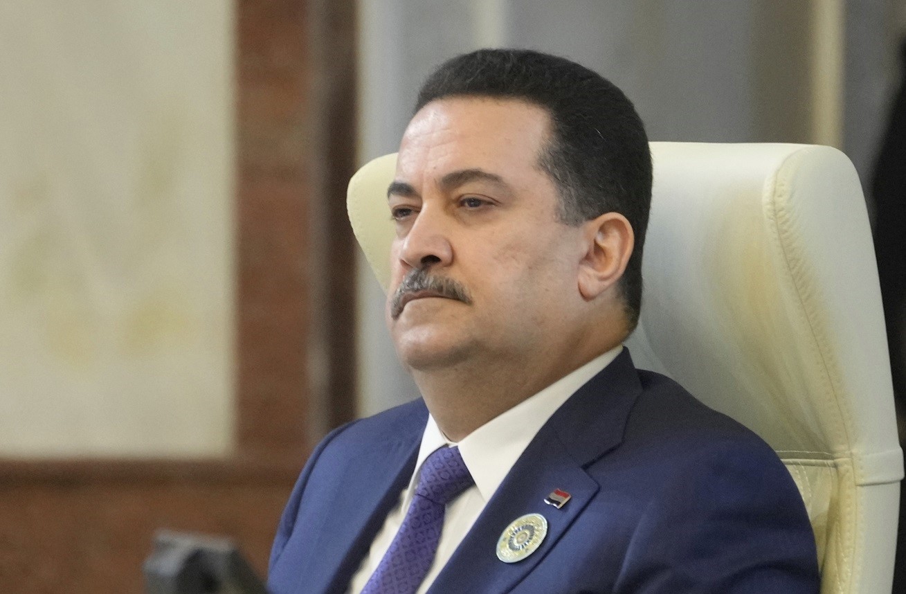 محەمەد شیاع سوودانی، سەرۆکوەزیرانی عێراق. فۆتۆ: AP