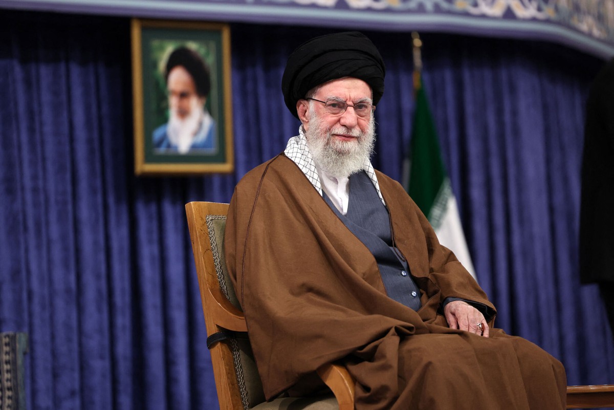 عەلی خامنەیی ڕێبەری کۆچکردووی باڵای ئێران، فۆتۆ: AFP