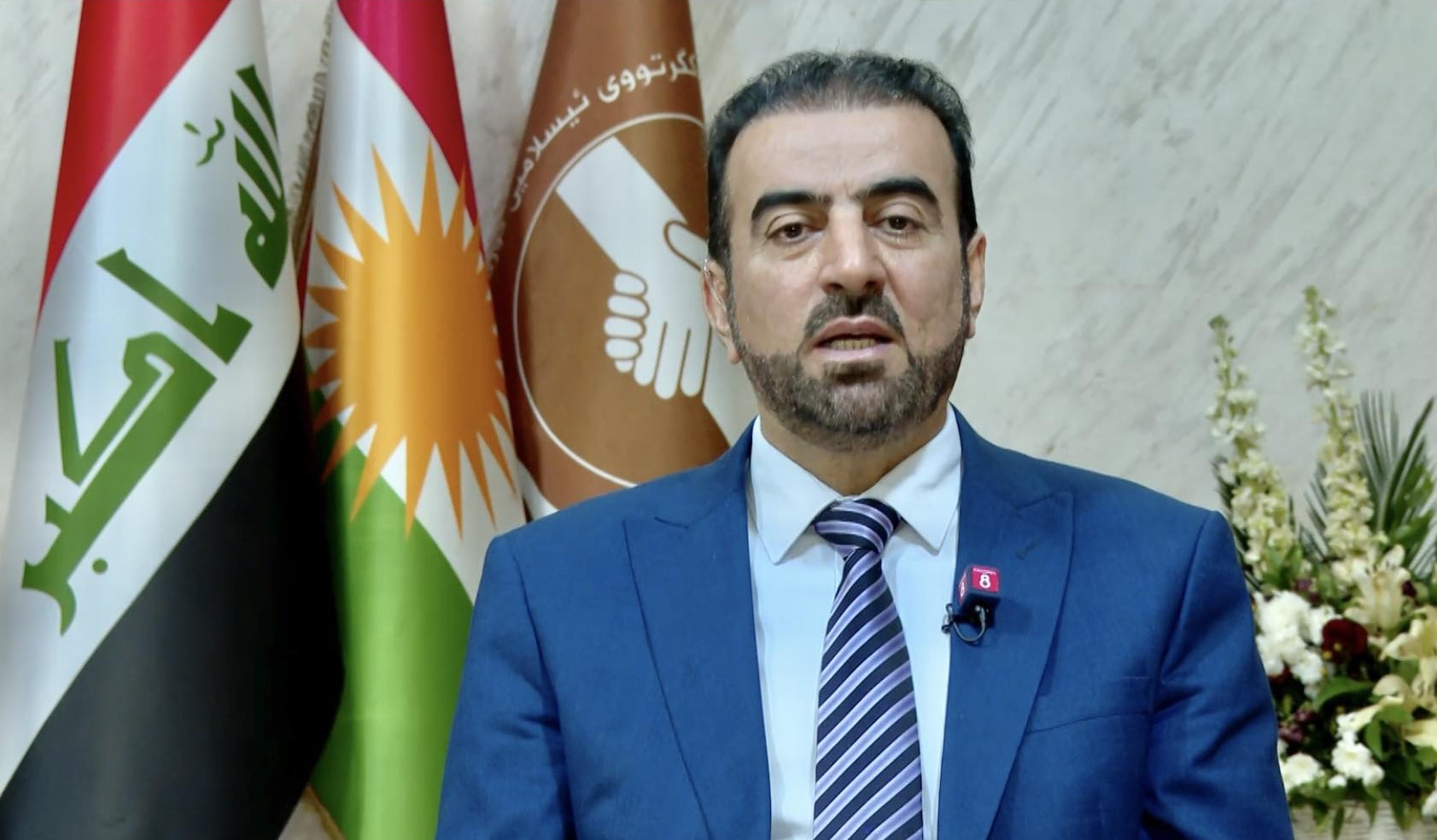 سەڵاحەدین بابەکر، گوتەبێژی یەکگرتووى ئیسلامیى کوردستان