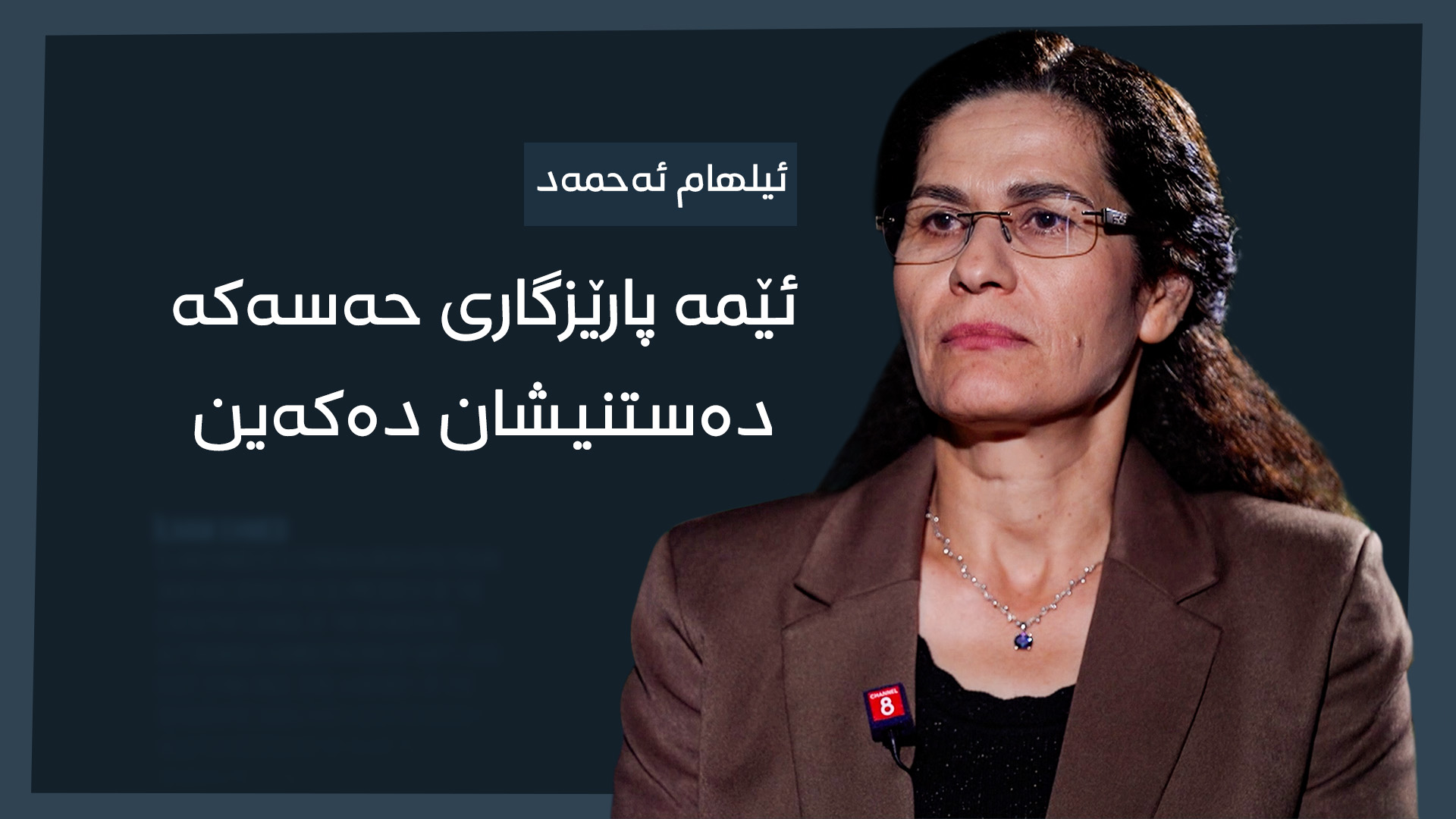 ئیلهام ئەحمەد، هاوسەرۆکی دەستەی پەیوەندییەکانی دەرەوەی بەڕێوەبەرایەتیی خۆسەر 