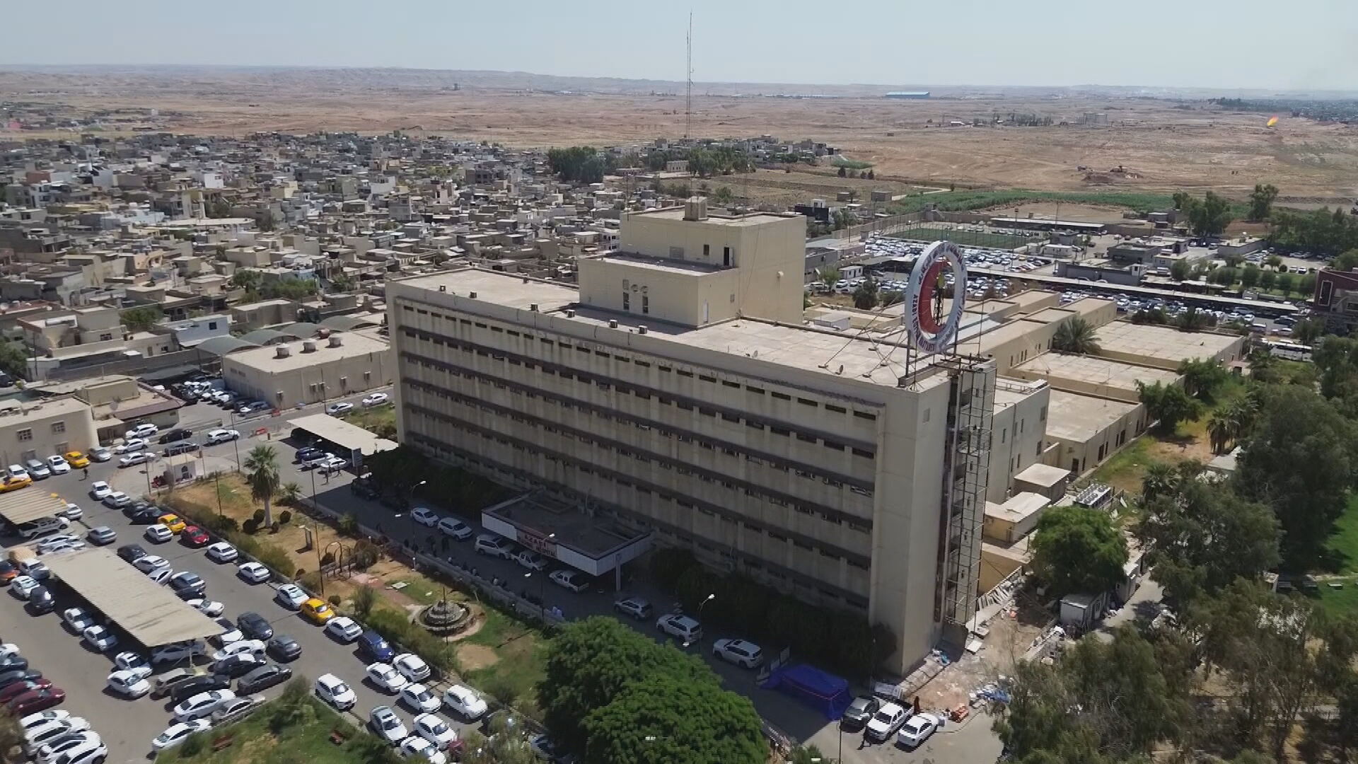 دیمەنێک لە نەخۆشخانەی ئازادیی کەرکووک