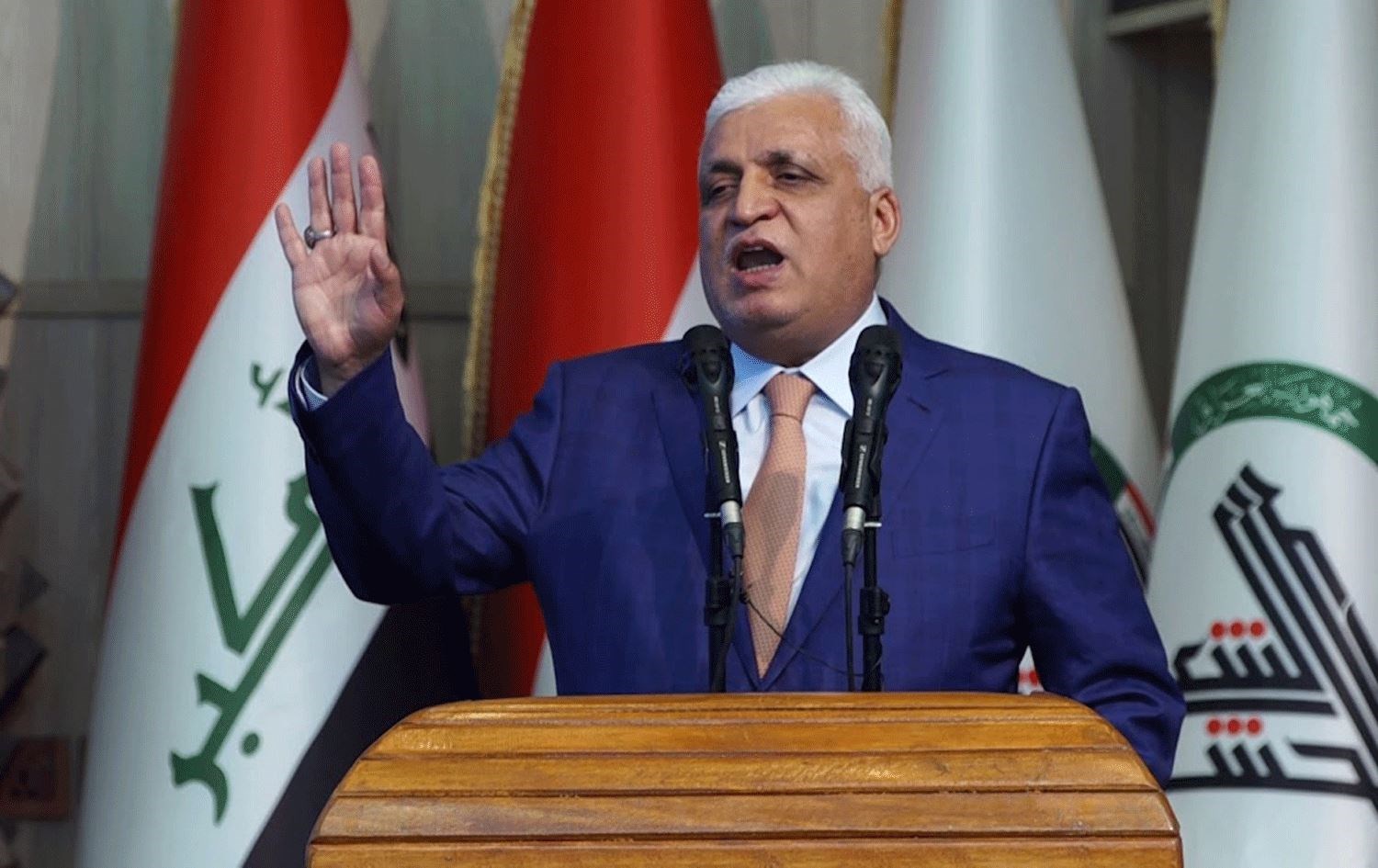 فالح فەیاز، سەرۆکی دەستەی حەشدی شەعبی