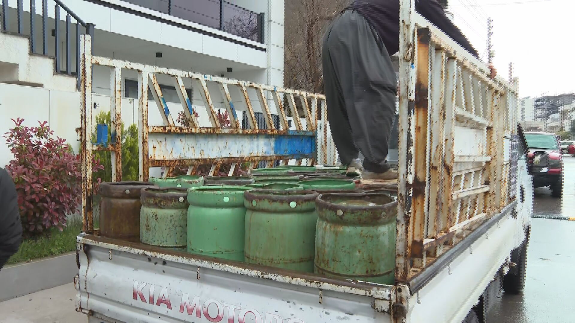 ئۆتۆمبێلێکی دابەشکردنی غازی ماڵان