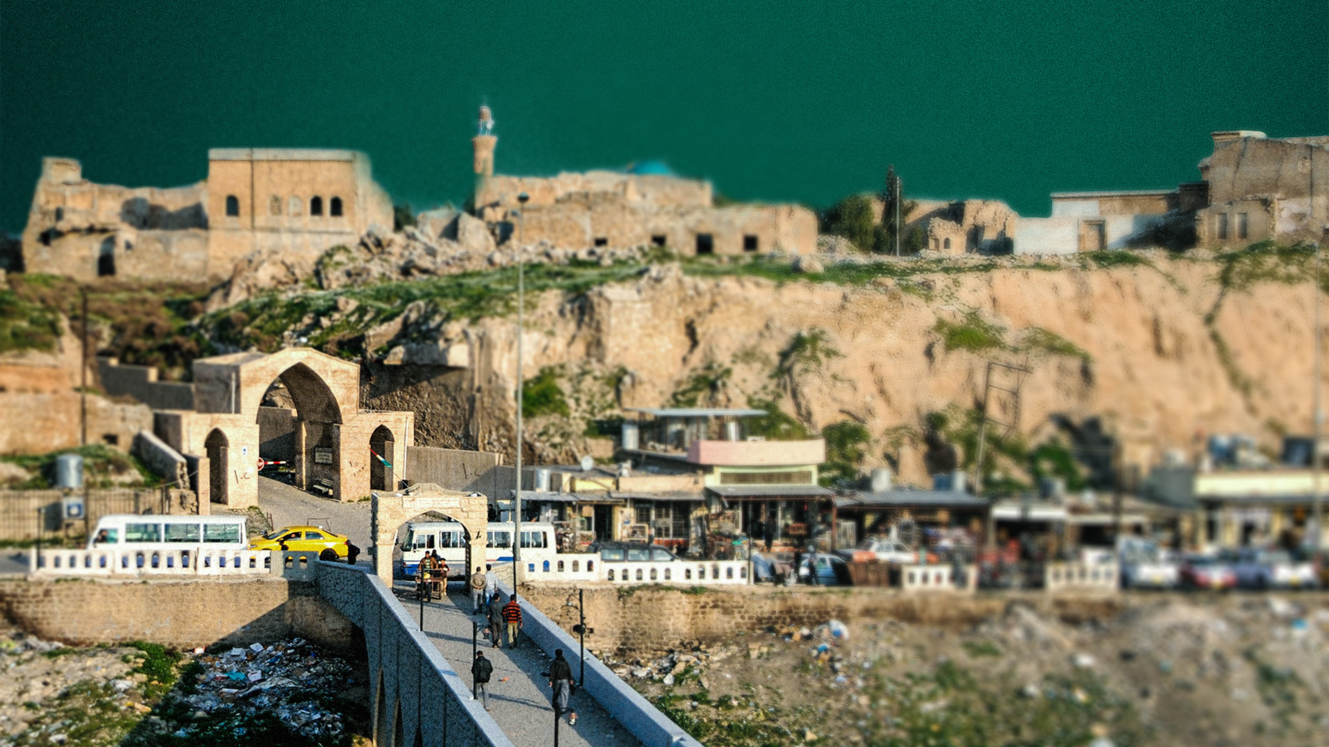 دیمەنێک لە قەڵای شاری کەرکووک