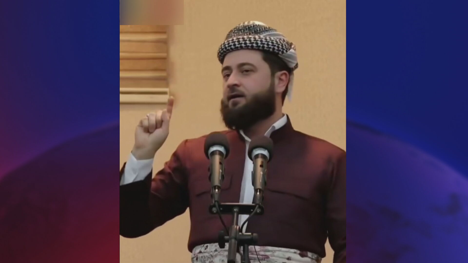 مامۆستا هەرمان بێسفکی مامۆستای ئاینی لە دهۆک لە وتاردان لابرا