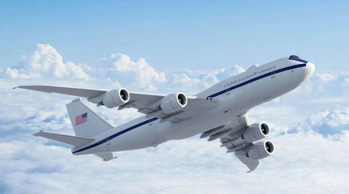 بۆینگ E-4B، فڕۆکەی ڕۆژی قیامەتە، وا ناوەکەی نراوە، لە ساڵی 1974 دەست بە درووستکردنی کراوە