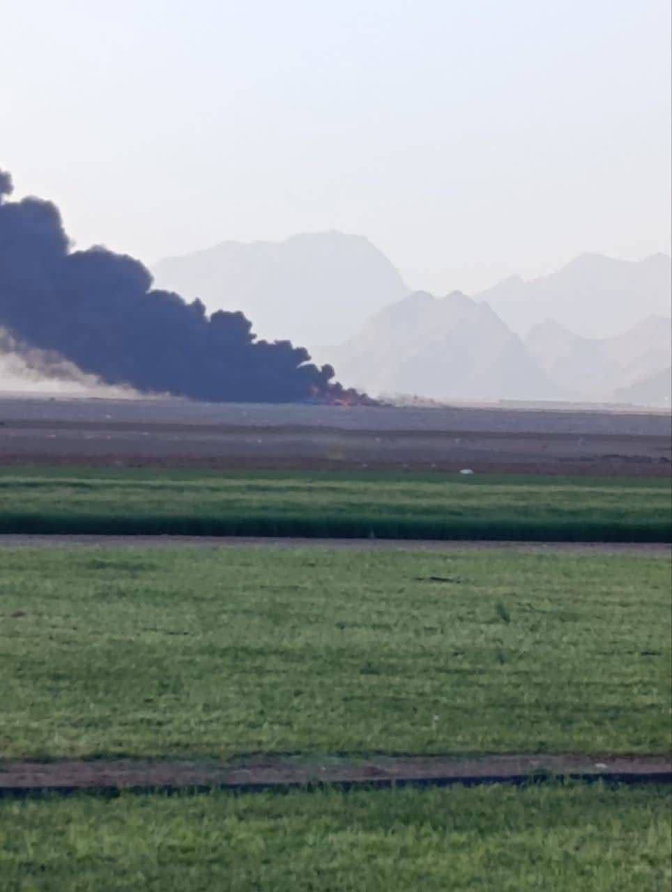 دیمەنی تێکشکاندنی فڕۆکەکە کە سوپای پاسداران بڵاویکردۆتەوە