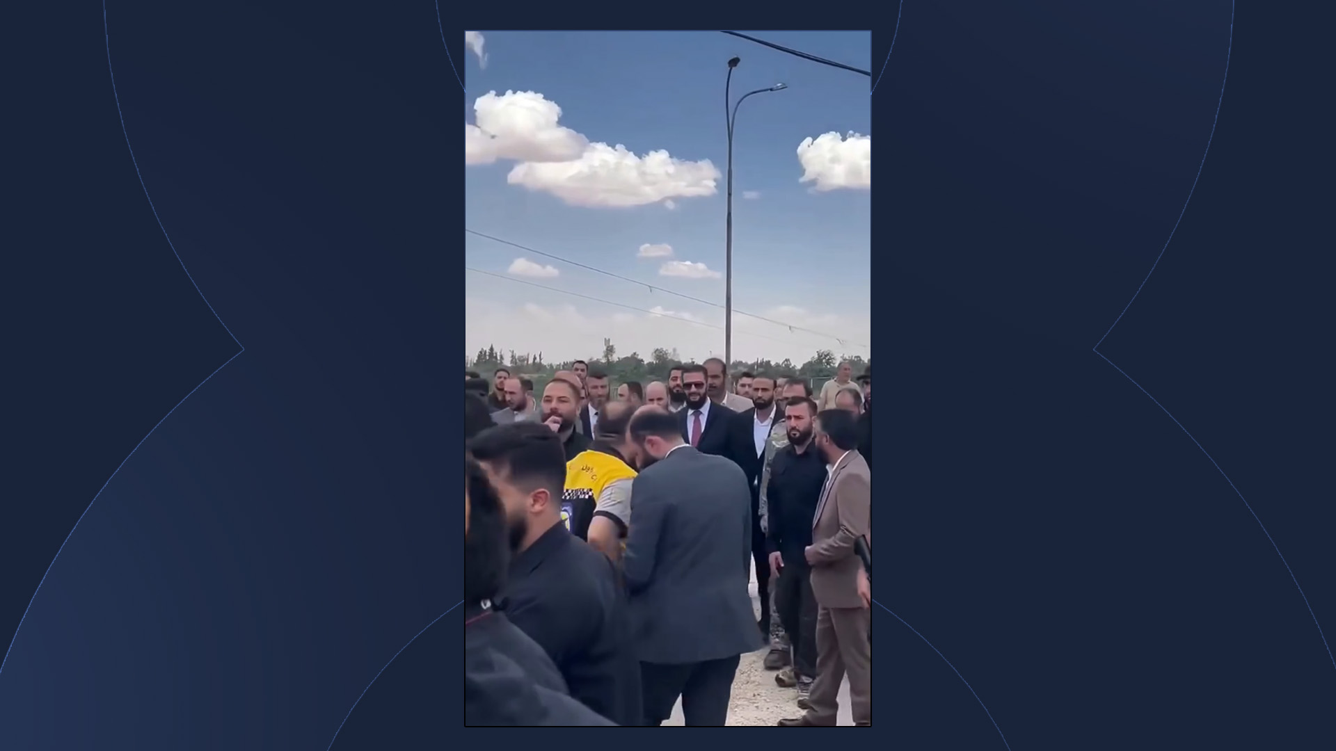 سەردانی ئەحمەد شەرع، سەرۆککۆماری ڕاگوزەری سووریا بۆ پارێزگای دێرەزوور