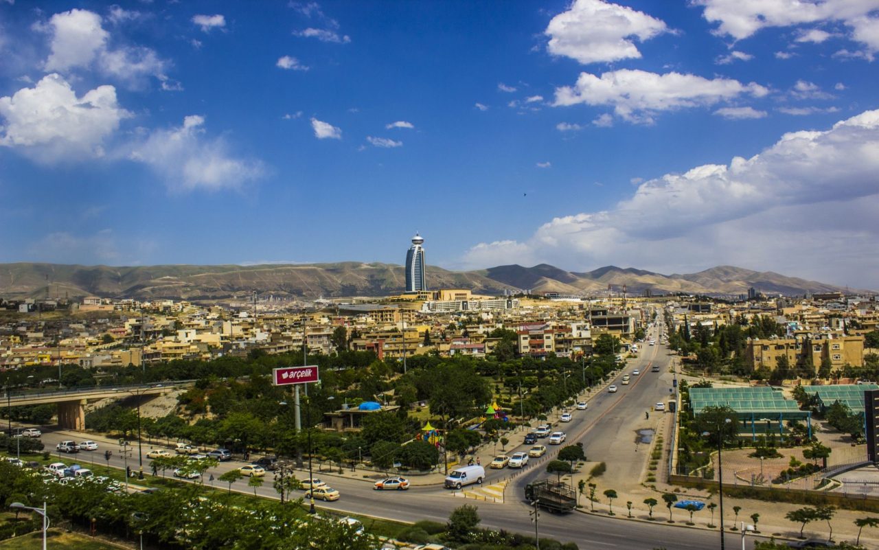 دیمەنێکی شاری سلێمانی 