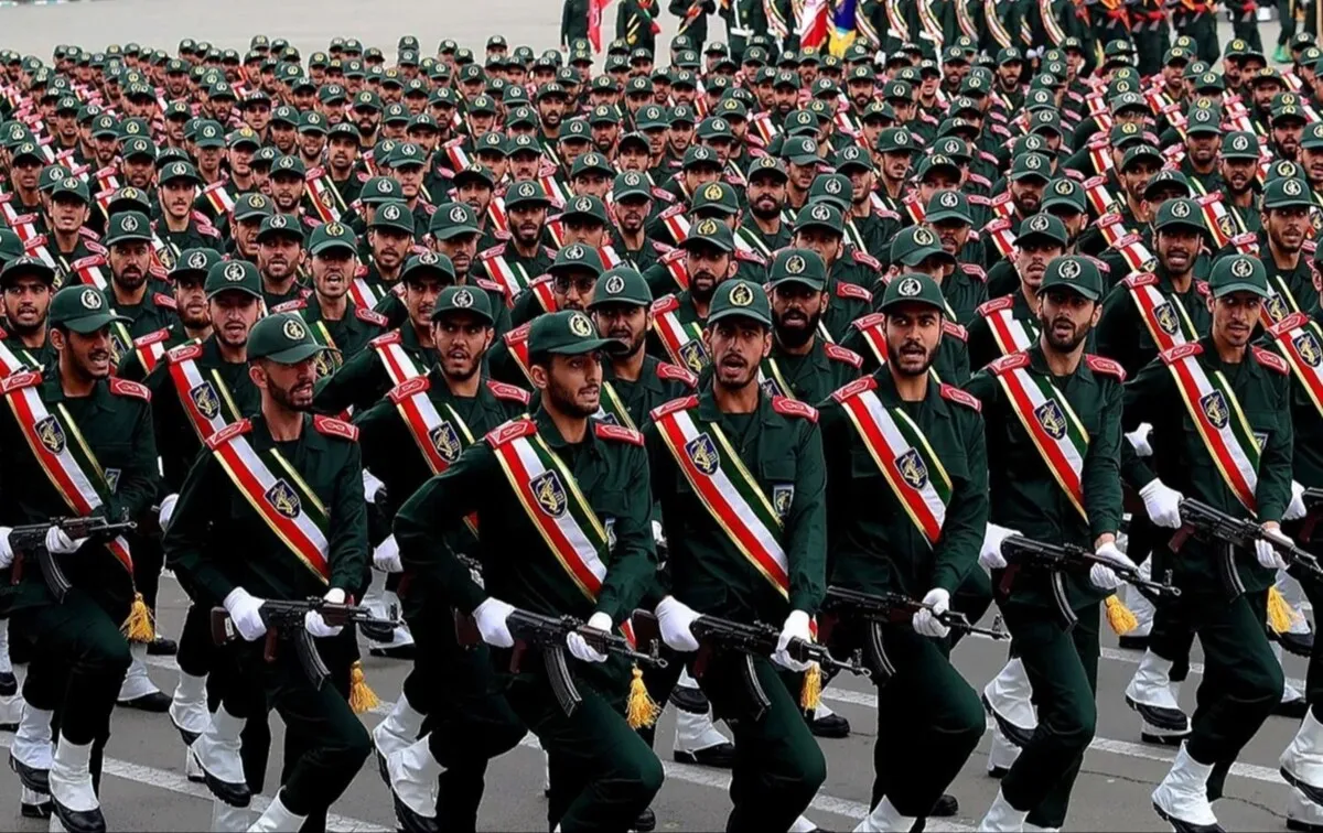 یەکەیەکی سەربازیی سوپای پاسدران
