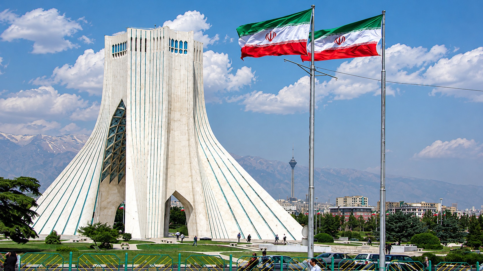 مەیدانى ئازادى لە تارانى پایتەختى کۆمارى ئیسلامى ئێران