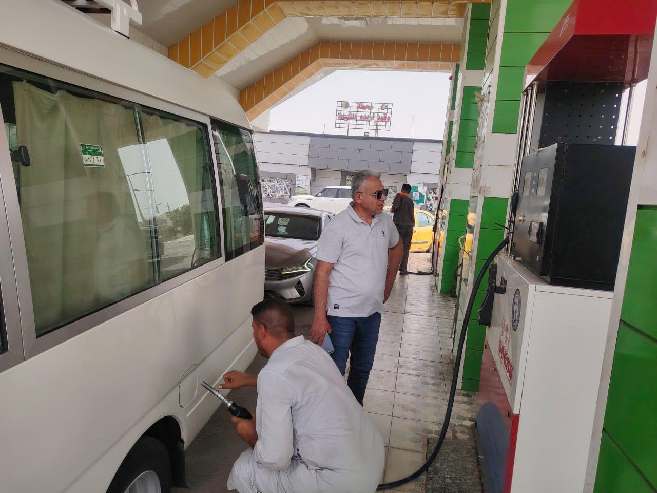 مانگی ئایار لە عێراق ملیارێک و 61 ملیۆن لیتر بەنزین فرۆشراوە