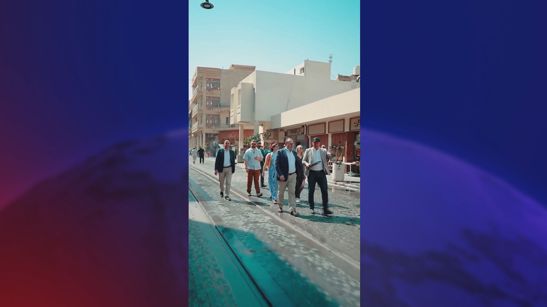 سەردانی جۆشوا هاریس، کاربەڕێکەری باڵیۆزخانەی ئەمریکا لە بەغداد بۆ چەند شەقامێکی بەغدادی پایتەخت
