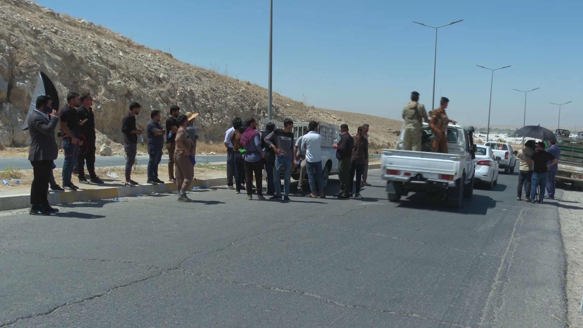 گۆشەیەک لە گردبوونەوەی کاسبکارانی مەخموور