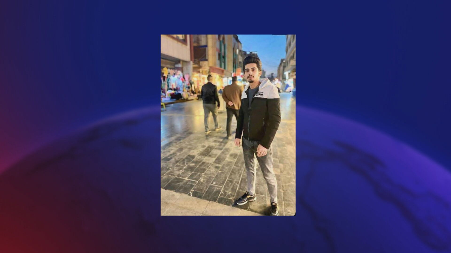وێنەی ئەو گەنجەی کە لە ڕووبارى سیروان لە نزیک گوندى بەرلوت خنکا، ناوى ئەحمەد حاجى لوقمانە