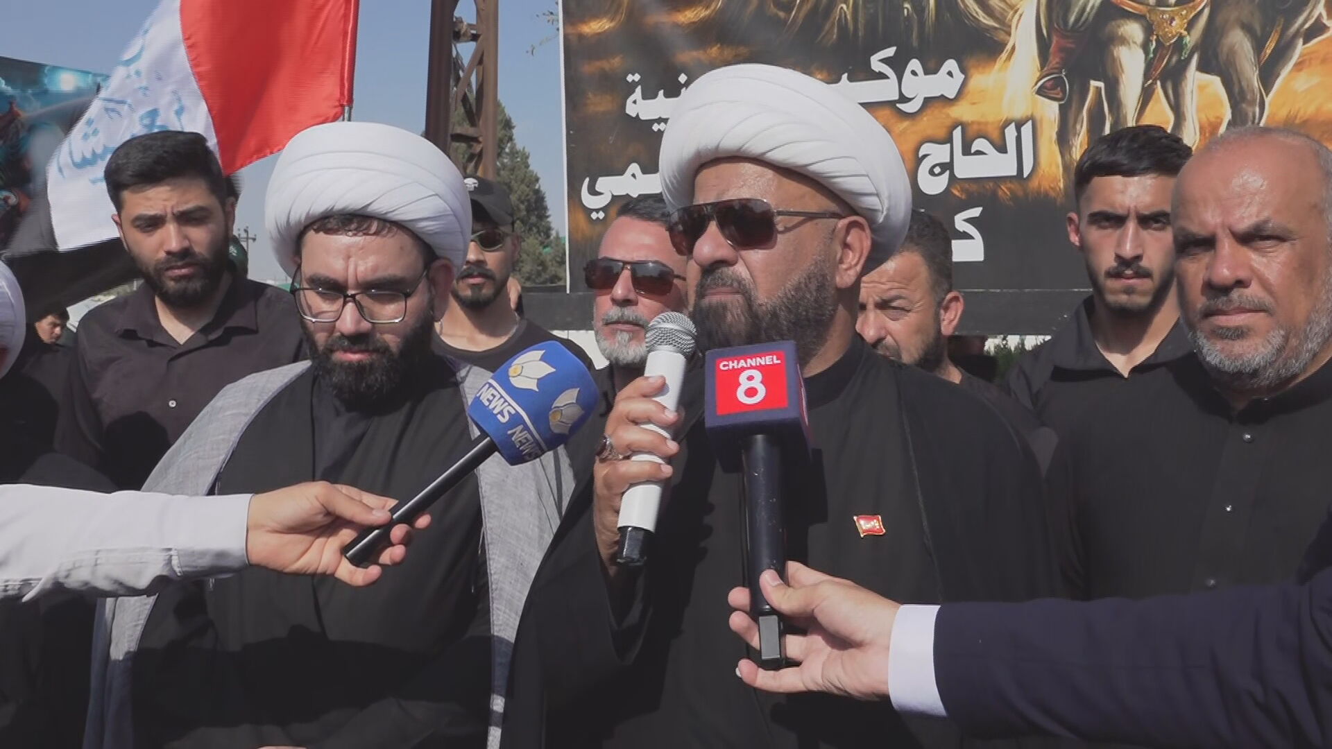 لێدوانی شێخ ماجد شامی، نوێنەری موقتەدا سەدر لە عاشوورا لە کەرکووک