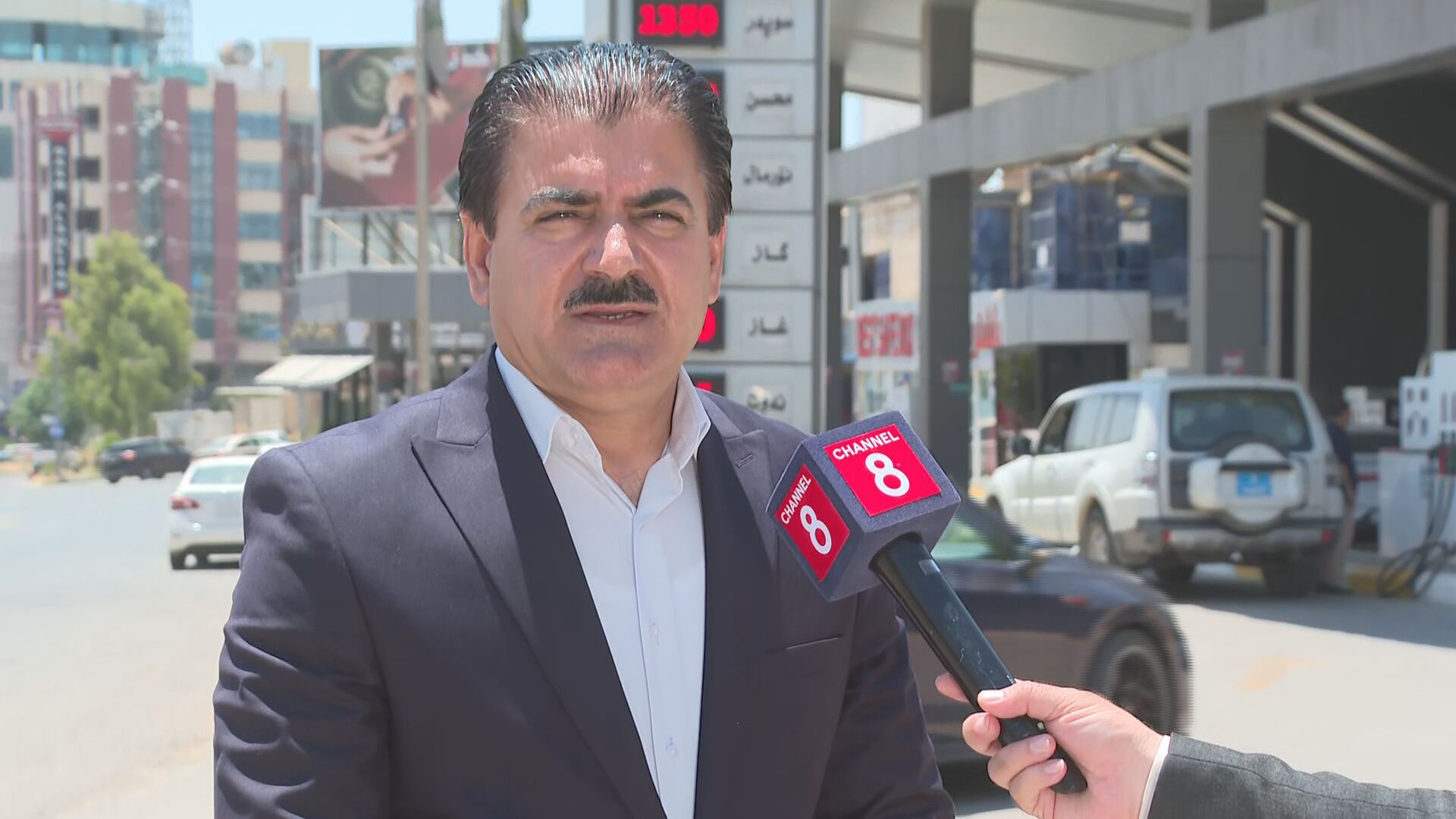 بەهمەن قادر، گوتەبێژی بەنزینخانەکانی سلێمانی 