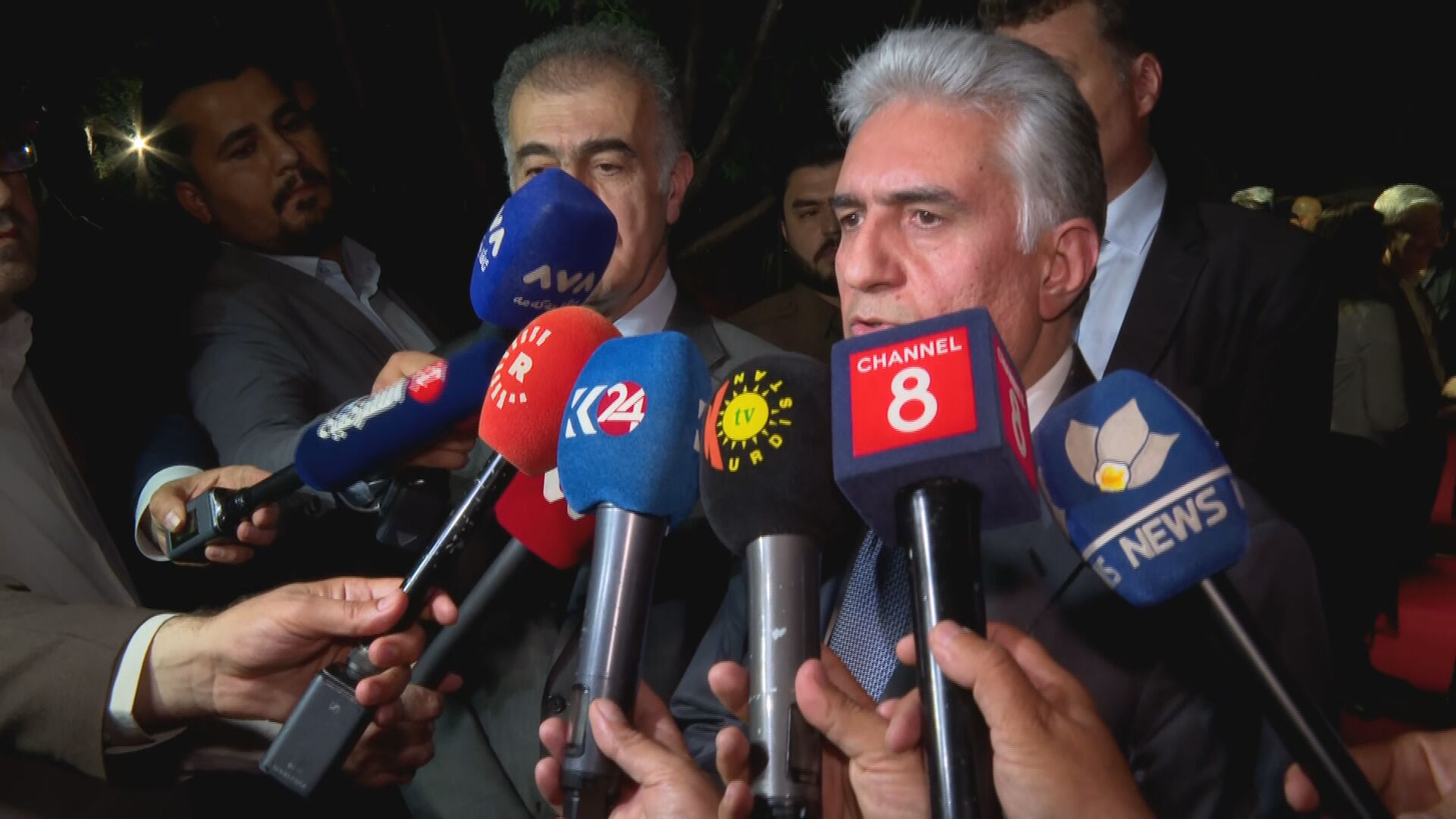 لێدوانی ڕۆژنامەوانیی ڕێبەر ئەحمەد، وەزیری ناوخۆی هەرێمی کوردستان
