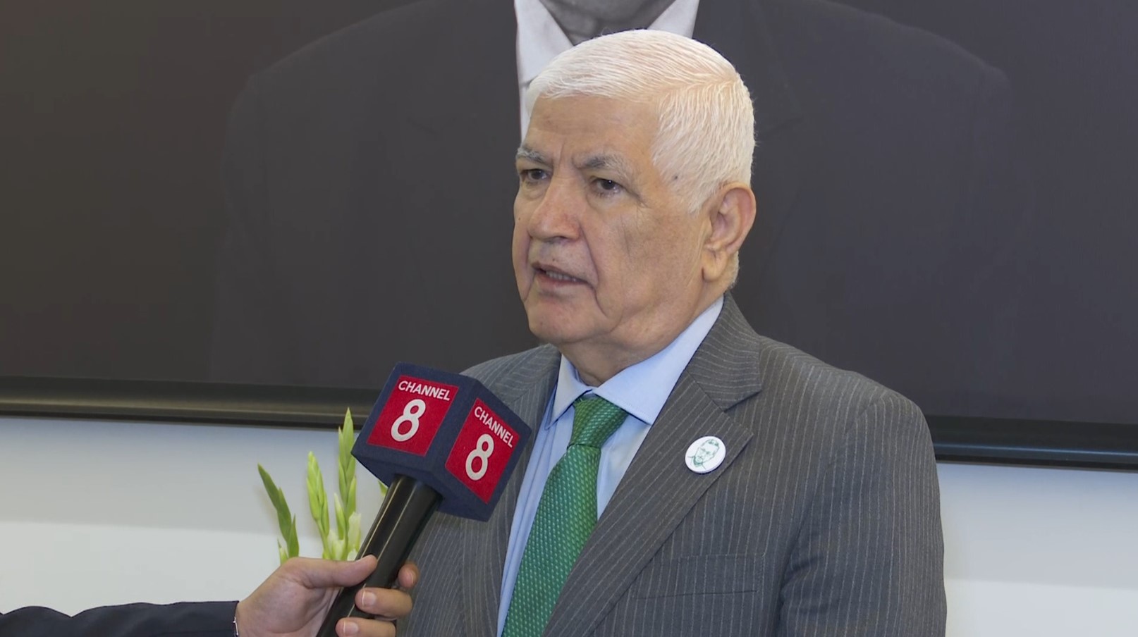 محەمەد سابیر، سەرۆکی دامەزراوەی سەرۆک جەلال تاڵەبانی لە لێدوانێکدا بۆ کەناڵ8