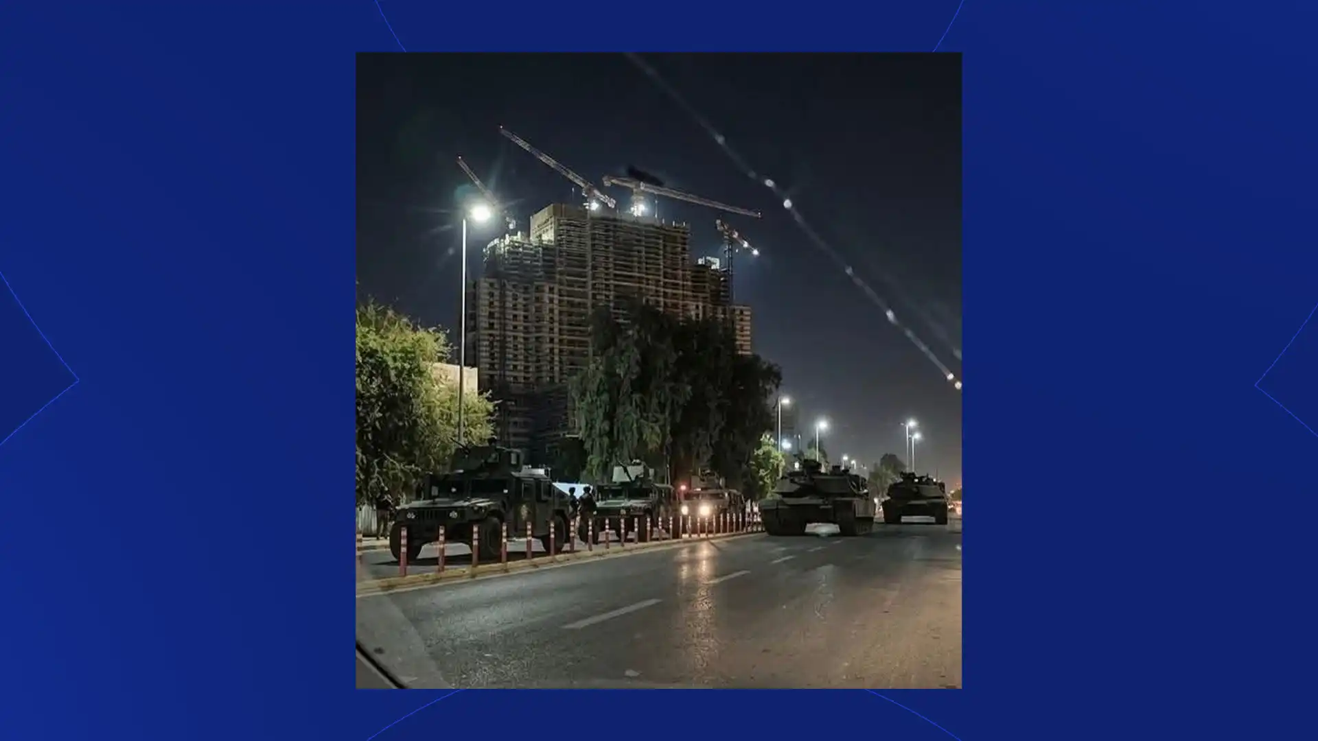 گۆشەیەکی لە هەڵمەتی دەستگیرکردنی پەرلەمانتاران بە تۆمەتی گەندەڵی لە ناوچەی سەوزی بەغداد