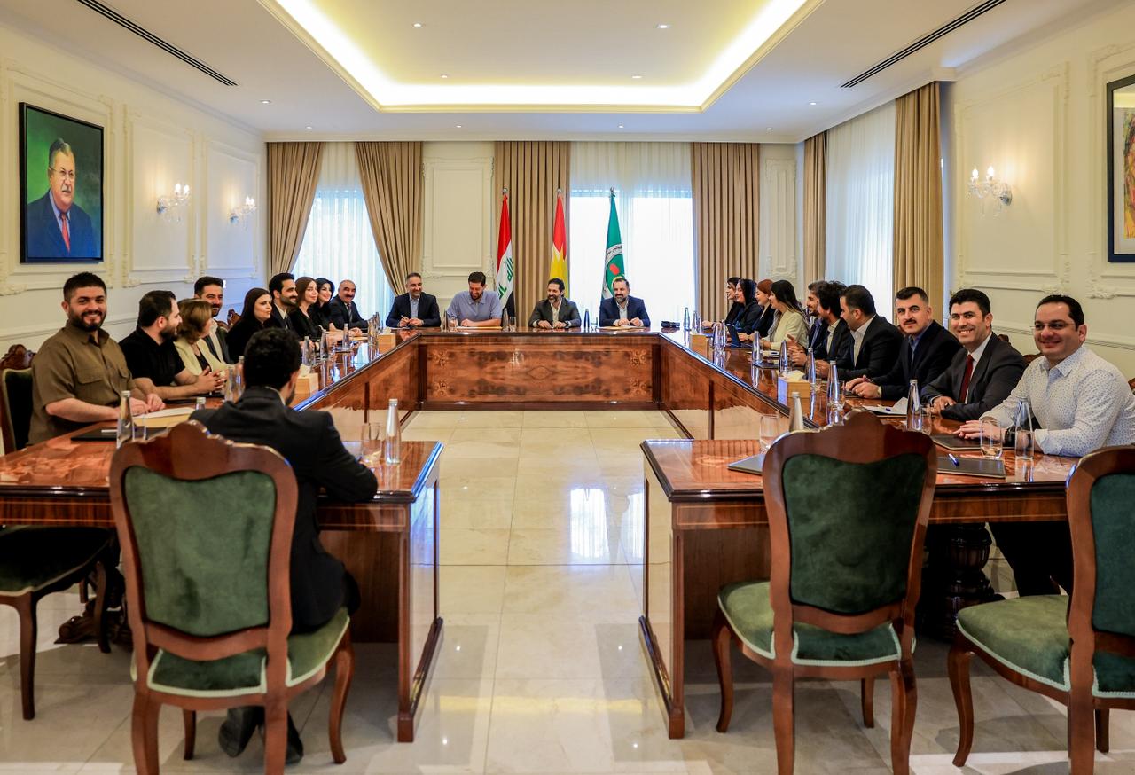 کۆبوونەوەی قوباد تاڵەبانى، لەگەڵ ئەندامانی فراکسیۆنی یەکێتى لە پەرلەمانی کوردستان 