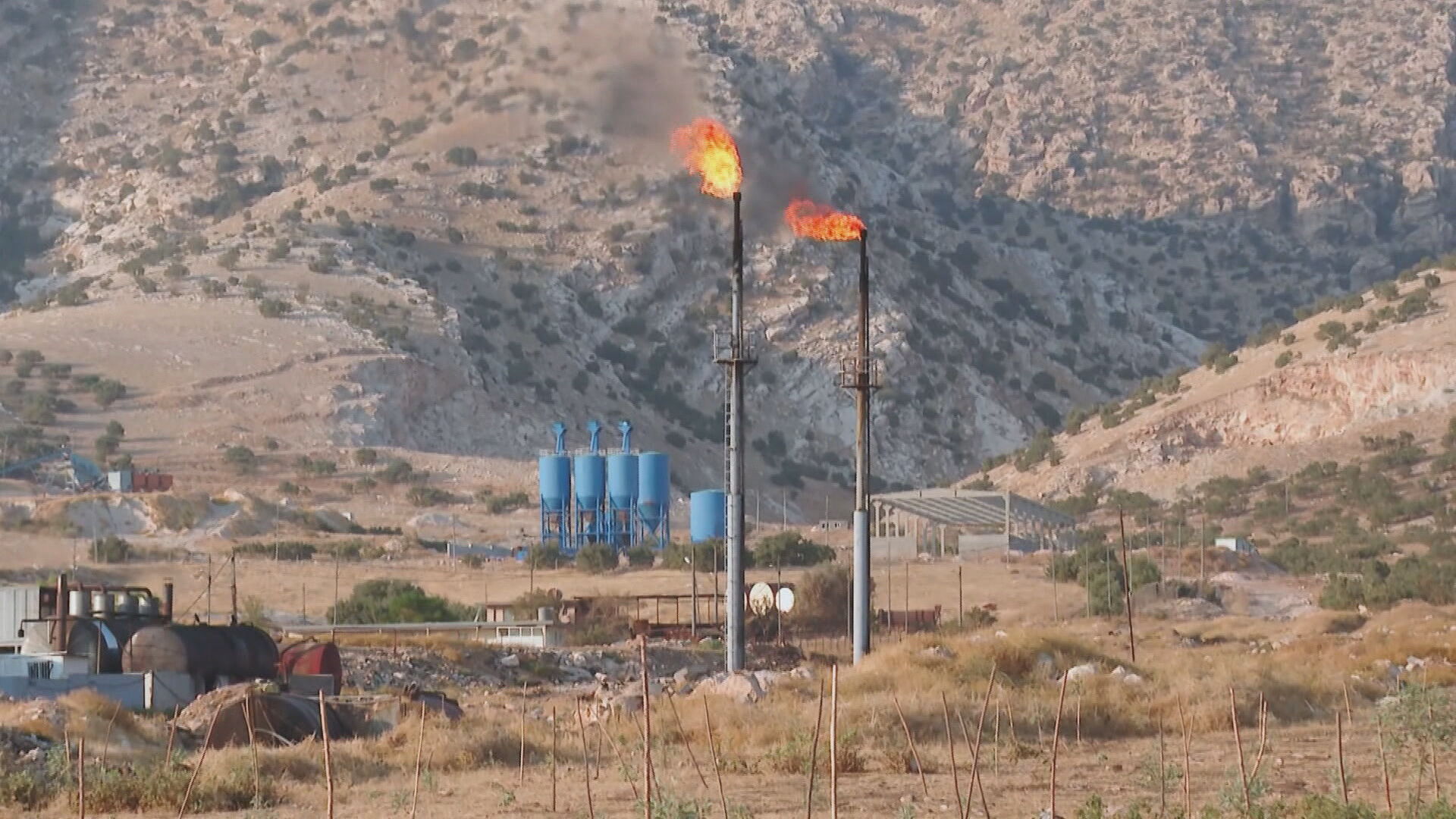 یەکێک لە کێڵگە نەوتییەکانی هەرێمی کوردستان