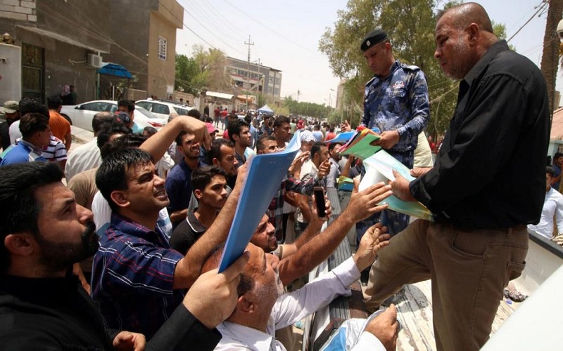 لە عێراق 1 ملیۆن و 700 هەزار کەس بەدوای کاردا دەگەڕێن