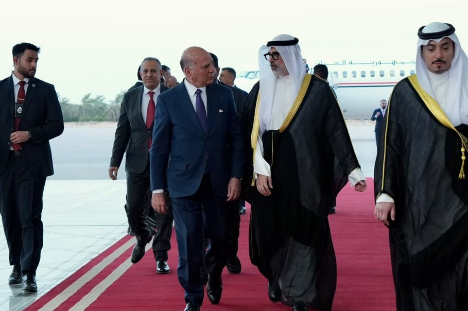 سەردانی فوئاد حسین وەزیری دەرەوەی عێراق و شاندێکی باڵا بۆ کوەیت
