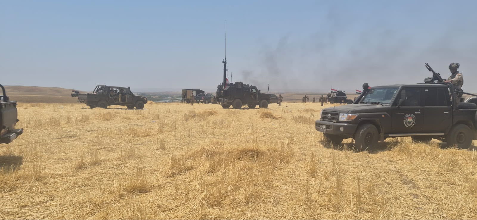 لە دووبز و پردێ کۆماندۆى کوردستان و دژەتیرۆرى عێراق ڕووبەڕووى داعش بوونەتەوە