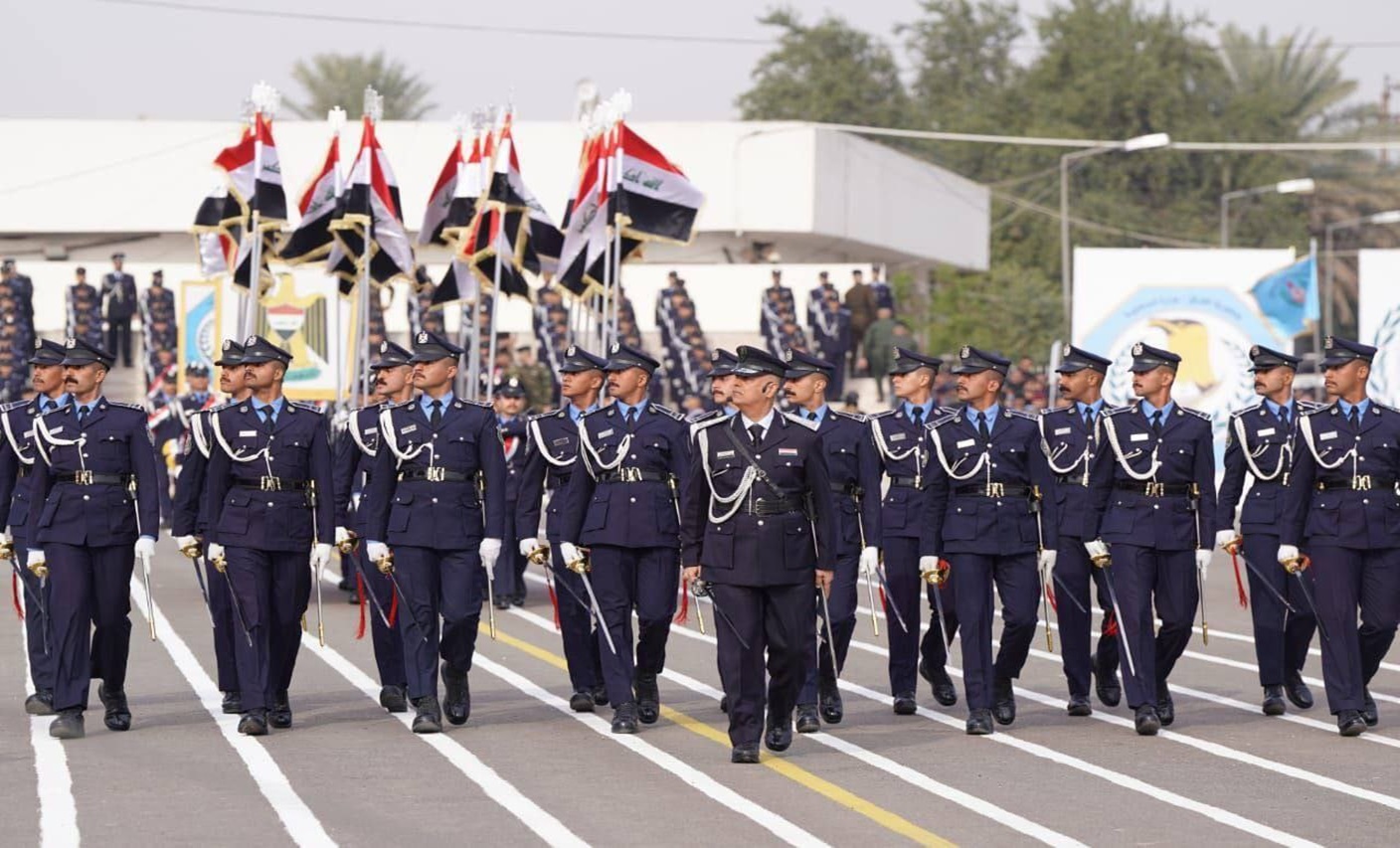 وێنەى بەشێک لە دەرچووانى کۆلێژى پۆلیسی فیدڕاڵى