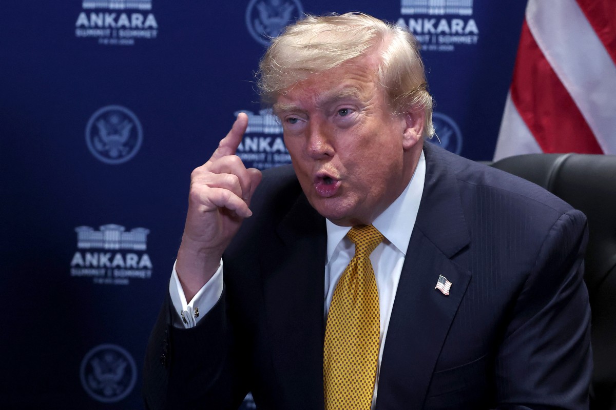 دۆناڵد ترەمپ، سەرۆکی ویلایەتە یەکگرتووەکانی ئەمریکا. فۆتۆ: AFP