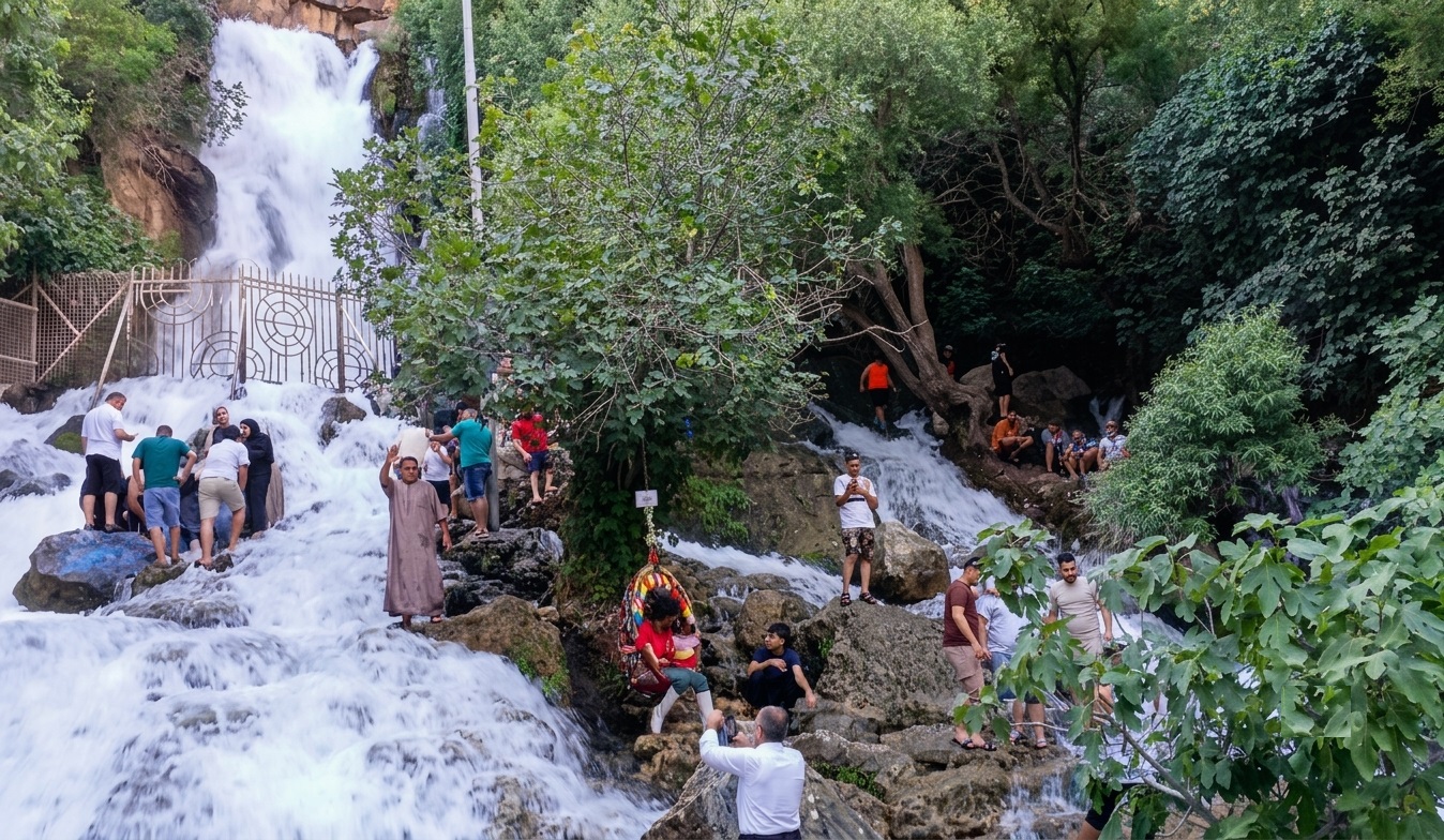 سەیرانگاى گەشتیاریی ئەحمەد ئاوا لە پارێزگاى هەڵەبجە